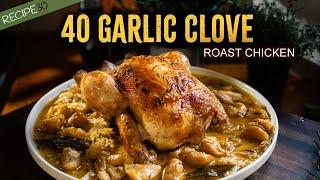1 Pan, 40 Garlic Clove Roast Chicken