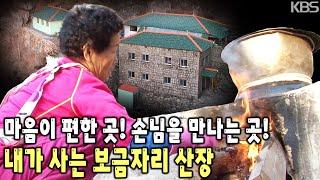 "이 몸이 여자라고 남자 일을 못하나~" 전 부치랴, 나무하랴, 막걸리 만들랴~ 18년간 남해 금산의 산장지기 이야기 [KBS 20130307 방송]