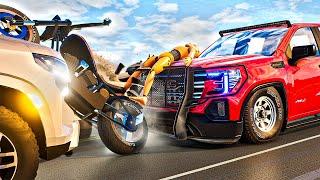 Dangerous Motorbike Crashes #02 | BeamNG.Drive