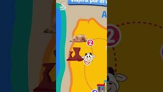 La Vaca Lola explorando Argentina ¡Aventuras y diversión! ️ #shorts | La Vaca Lola