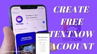 How To Create A Free TextNow Account | WORKING 2024