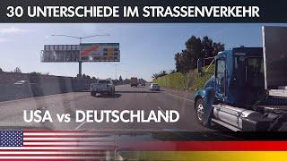 Strassenverkehr USA vs Deutschland: 30 Unterschiede