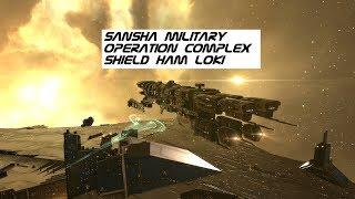 Eve online Sansha Military operation complex - Loki