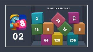 Numblock Factory | Gameplay vol.02 | Physic Mode