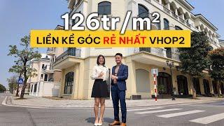 Bán liền kề góc Chà Là rẻ nhất Vinhomes Ocean Park 2