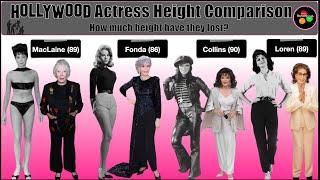 Hollywood Actress Height Comparison | Height Loss of Actresses