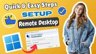 How to EASILY Set Up Remote Desktop on Windows 10 / 11 ( 2025 )