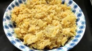 Potato Khichdi/Aloo Khichdi