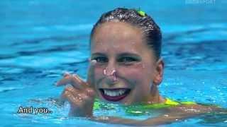 The Best Moment Of 2012 London Olympic Games Synchronized Swimming Duet