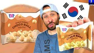 Baskin Robbins Choco Ball Injeolmi Review | Korean Candy