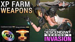 Best Weapon XP Farm THE FIRST DESCENDANT Best XP Farm | Hailey Build The First Descendant XP Farm