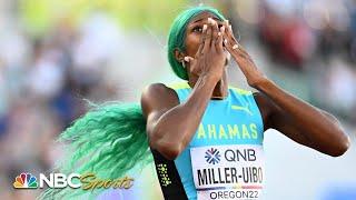 Shaunae Miller-Uibo wins elusive WORLD TITLE with fastest 400m of 2022 | NBC Sports