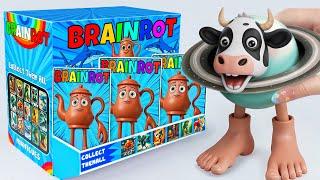 Paper DIYUnboxing the LARGEST TA TA TA SAHUR MYSTERY BOX ! Brainrot Blind Box | Tana Cubes DIY