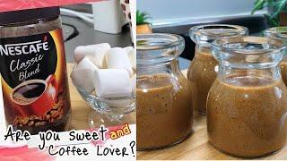 I just mix 3 ingredients!! for this Coffee mousse | So much easy and simple recipe coffee mousse