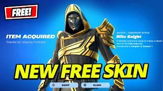 How to EASILY UNLOCK Blitz Knight Skin FOR FREE in Fortnite