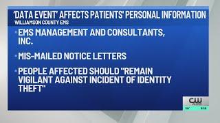 Williamson Co. EMS said ‘data event’ affected personal information of patients