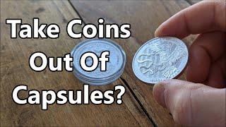 Should You Take Coins Out Of Original Capsules? | STUNNING Coin Review  Germania Mint Golden Eagle!