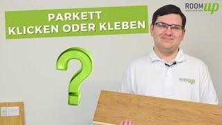 Parkett Klicken oder Kleben | Room Up