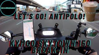 KYMCO SKYTOWN 150 BREAK-IN SA ANTIPOLO #Kymco #KymcoSkytown150 #iChronic