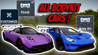 All *BODYKIT CARS*  in Racing Xperience !