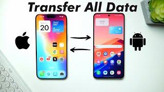 Best App To Transfer All Data From Android to iPhone or iPhone to Android - Easiest Method!