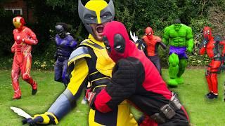 Deadpool & Wolverine VS The Avengers!