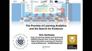The Promise of Learning Analytics and the Search for Evidence May 11, 2020