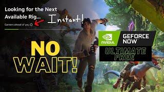 *NEW* MAY 2024 How to Skip the GeForce Now Wait time