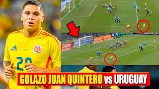 RELATO EMOCIONANTE  GOL de JUAN QUINTERO  COLOMBIA vs URUGUAY 1-0