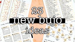 23 NEW Bullet Journal Ideas for Your 2025 Setup 