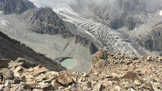 Uchitel peak 4530 m (14862 ft). July 22, 2023