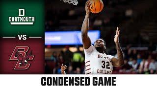 Dartmouth vs. Boston College Condensed Game | 2024-25 ACC Men's Basketball