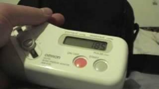 Omron HEM-815F Blood Pressure Monitor Uses Finger