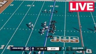 NCAAF LIVE Georgia Southern Eagles vs Coastal Carolina Chanticleers | Week 13 Full Game 2024