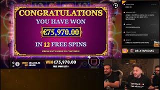 SONOFZEUS INSANE SLOTS WIN ΣΤΗ MADAME DESTINY MEGAWAYS - BACK TO BACK 75.000€