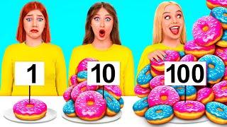 100 Slojeva Hrane Izazov | Ukusni Kuhinjski Hakova Trend DO Challenge