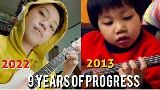 My 9 Years Ukulele Progress