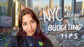 NYC budgeting + saving tips from a 23 year old living alone