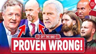 Why The Media Are WRONG About United This Season! | Off The Bar