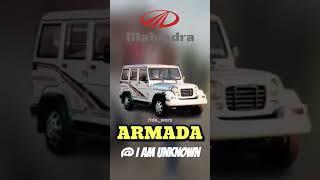 Mahindra Armada the legendry car
