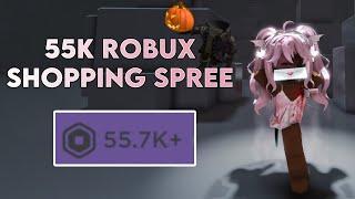 BUYING HEADLESS HORSEMAN! 55K Roblox Shopping Spree