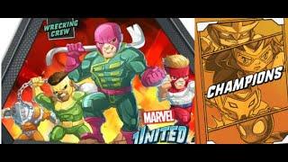 Marvel United: Multiverse Play Through -The Champions Vs The Wrecking Crew