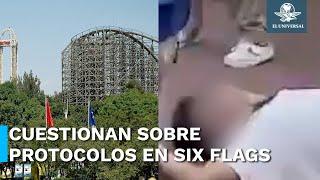 Six Flags responde a señalamientos sobre joven que no recibió asistencia médica y falleció