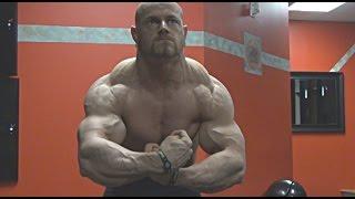 Bodybuilder Kevin Frasard Trains Arms And Back In The Off- Season