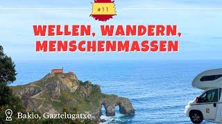 Nord-SPANIEN mit dem Wohnmobil | BAKIO | Wanderung Gaztelugatxe | Herbst#11