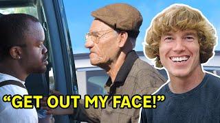 Offensive Grandpa Prank!