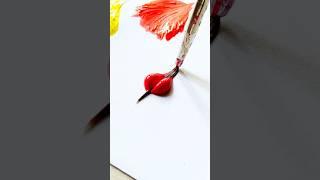 Easy one stroke flower painting technique #simplestrokes #onestrokepainting #art#flowers #satisfying