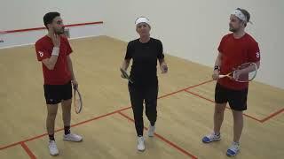 Beginner Level 1 - Summary of the Beginner Level 1  with Pro Squash coach Liz Irving