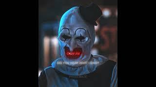 "GET OUT!" - Art The Clown Microwave Edit ("Terrifier 2") | ISQ -  VOID