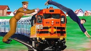 पार्कर और पुलिस parkour vs police Hindi Funny Comedy Videos